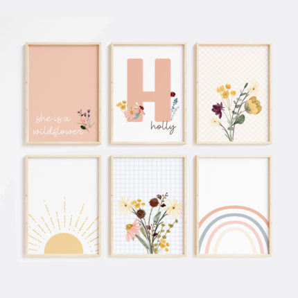 girls-nursery-floral-wall-art