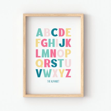 girls_nursery_alphabet_brights-Print