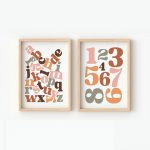 Boho Playroom Motivational Six Print Set Educational - Image 4